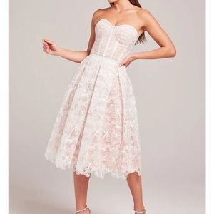 NADINE MERABI OLIVIA WHITE DRESS SIZE MEDIUM - BRAND NEW